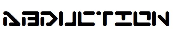 Abduction字体