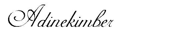 Adinekimber字体