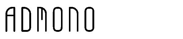 ADMONO字体