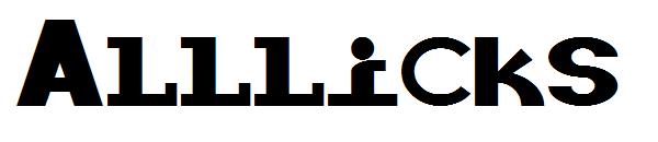 Alllicks字体