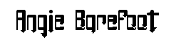 Angie BareFoot字体