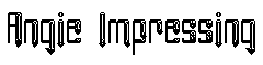 Angie Impressing字体