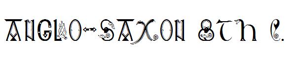 Anglo-Saxon 8th c.字体