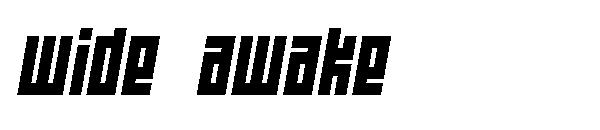 Wide Awake字体