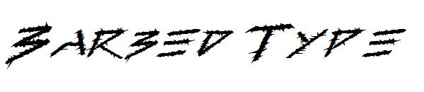 Barbed Type字体