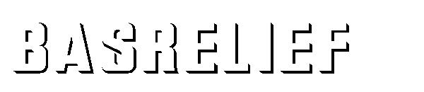 Basrelief字体