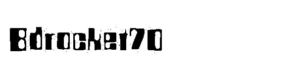 Bdrocket70字体
