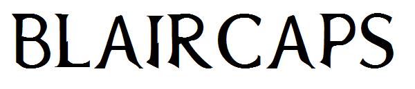 Blaircaps字体