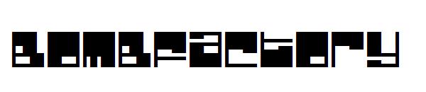 Bombfactory字体