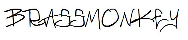 Brassmonkey字体