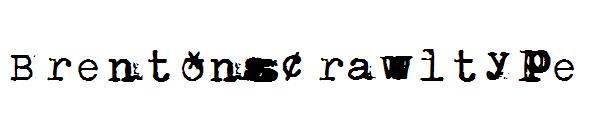 Brentonscrawltype字体