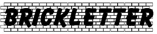 Brickletter字体
