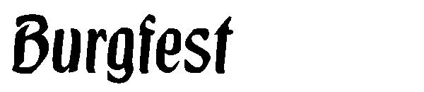 Burgfest字体