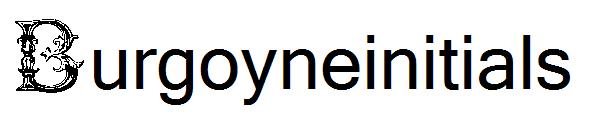 Burgoyneinitials字体