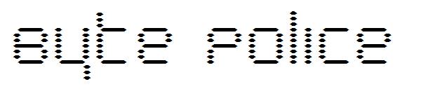 Byte Police字体