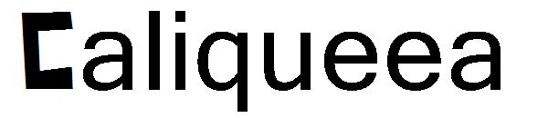 Caliqueea字体