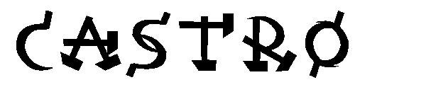 Castro字体