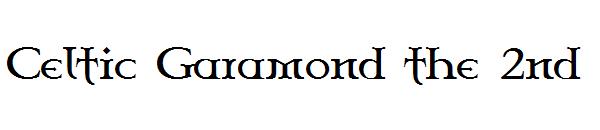 Celtic Garamond the 2nd字体