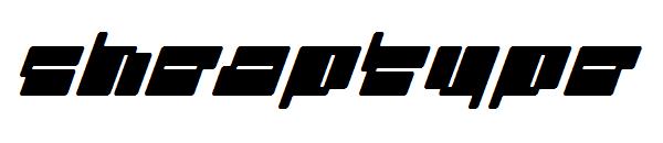 Cheaptype字体