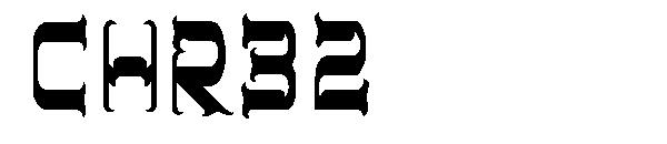 Chr32字体