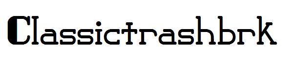 Classictrashbrk字体
