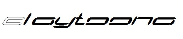 Claytoona字体