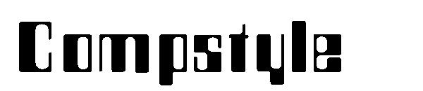 Compstyle字体