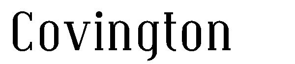 Covington字体