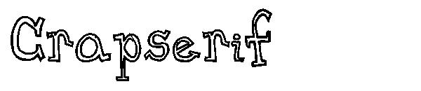 Crapserif字体