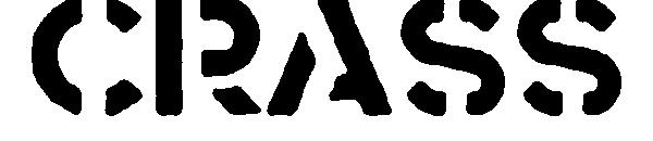 Crass字体
