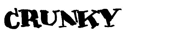 Crunky字体