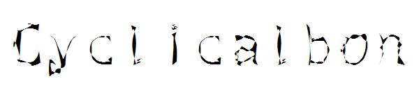 Cyclicalbon字体