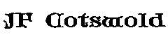 JF Cotswold字体