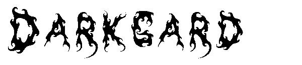 Darkgard字体