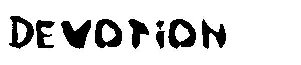 Devotion字体