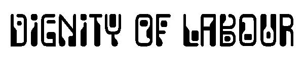 Dignity Of Labour字体