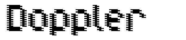 Doppler字体