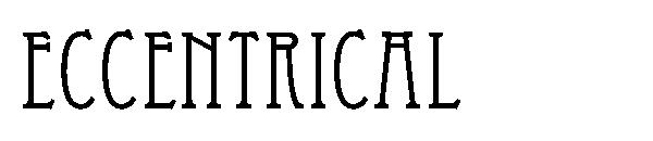 Eccentrical字体