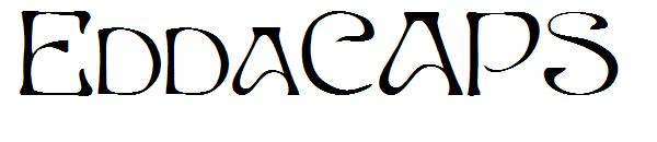 EddaCAPS字体
