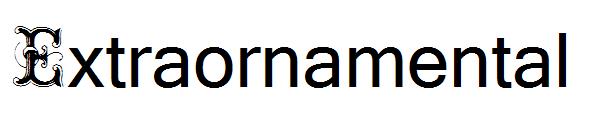 Extraornamental字体