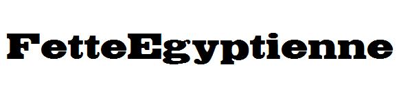 FetteEgyptienne字体