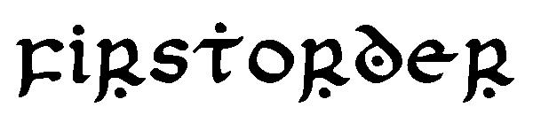 Firstorder字体