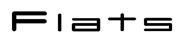 Flats字体