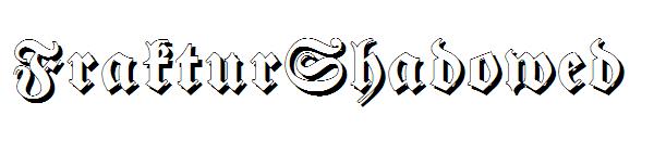 FrakturShadowed字体