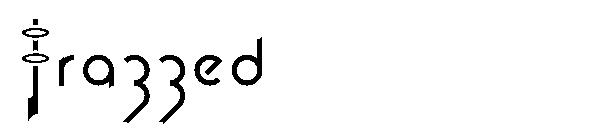 Frazzed字体