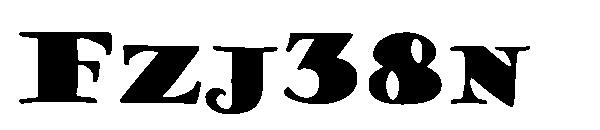 Fzj38n字体