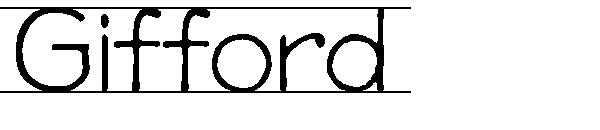 Gifford字体