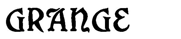 Grange字体