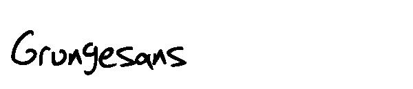 Grungesans字体