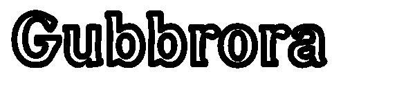 Gubbrora字体